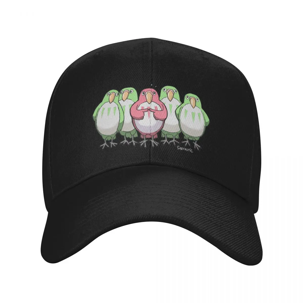 Parakeet Group Baseball Cap Snap Back Hat Rugby Baseball For Men Women's