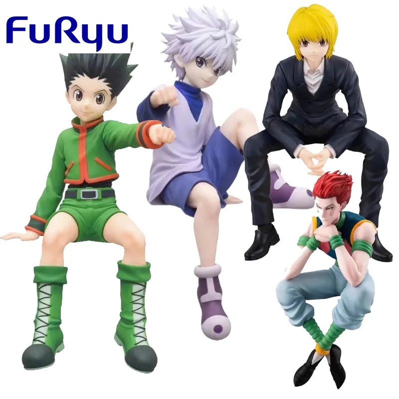 

Фигурки фигурок FuRyu Original, фигурка стопора, HUNTER×HUNTER GON · FREECSS Killua, аниме фигурки героев, игрушки для мальчиков и девочек, подарок для детей