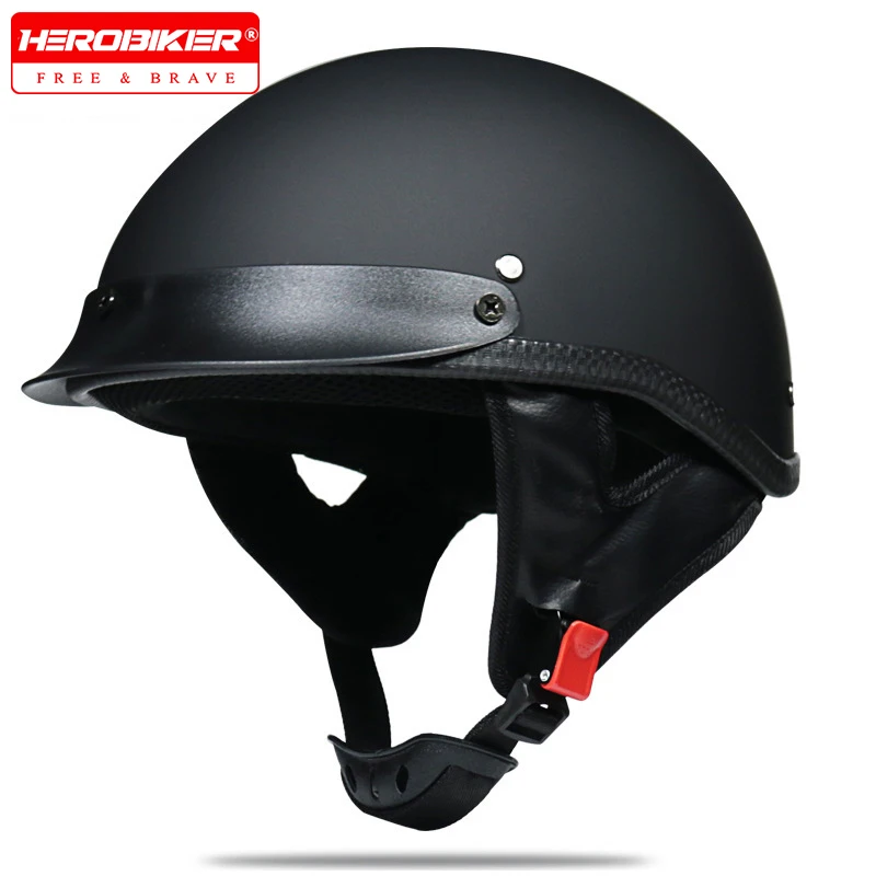 

Summer Motorcycle Helmet DOT Certified Motorcycle Half Helmet Anti Fall Motorcycle Riding Half Helmet Male