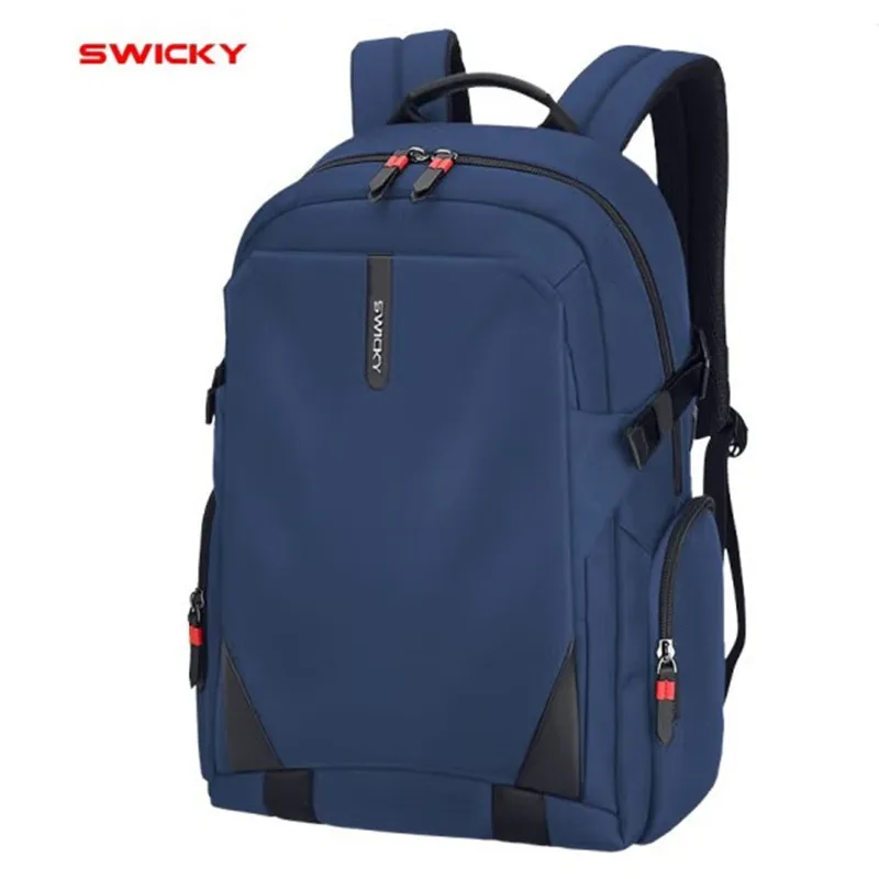 SWICKY male Multifunction USB charging fashion business casual travel anti-theft waterproof 15.6 inch Laptop tablet men backpack