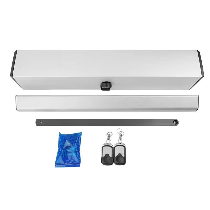 Silent Hydraulic Adjustable Electric Automatic Door Opener Closer Push-Pull Unit for Hotel Use 55-100kg Capacity 90
