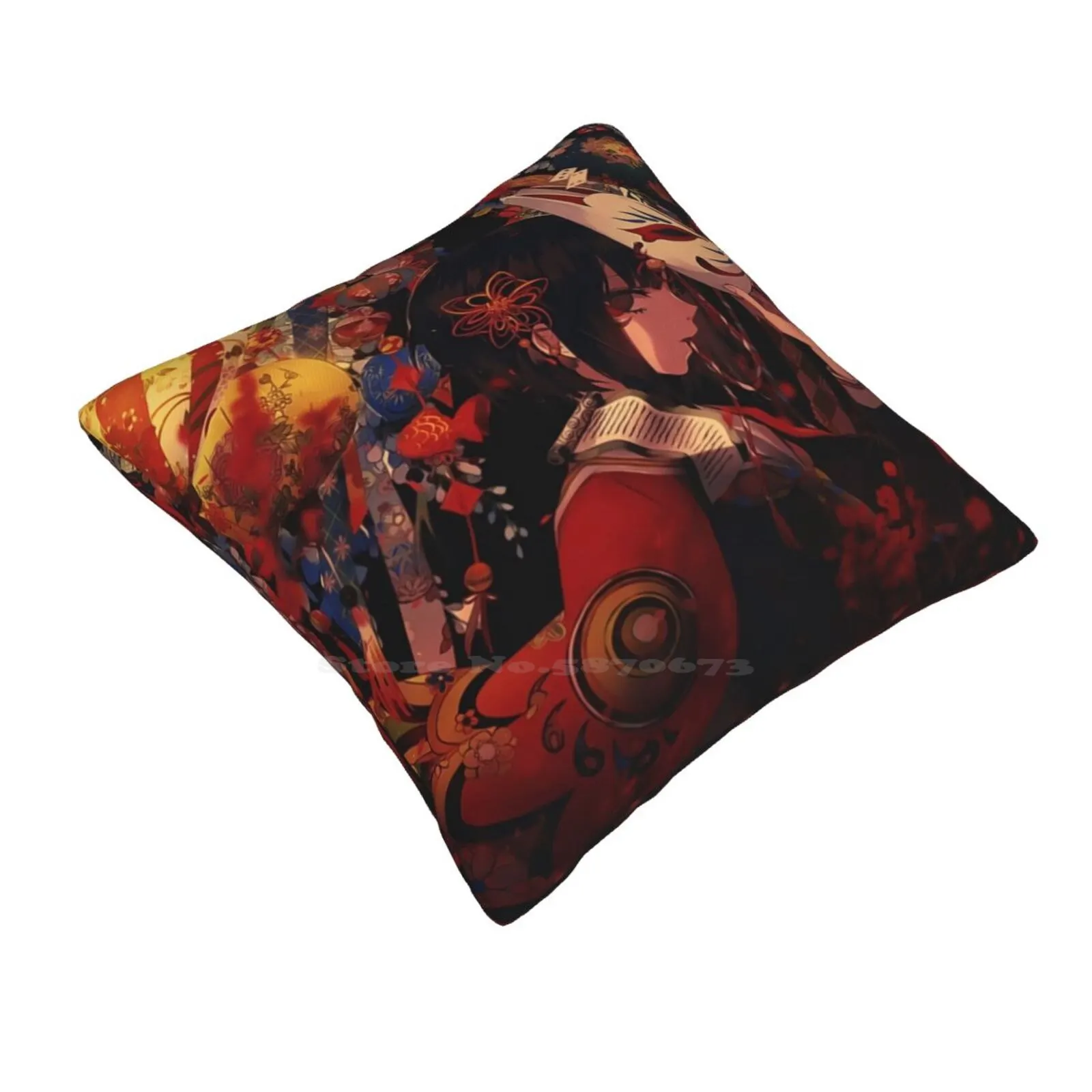 Fox Goddess Pillow Cover Hug Pillowcase Anime Manga Hiiragi Kagami Tsubasa Fox Higurashi No Naku