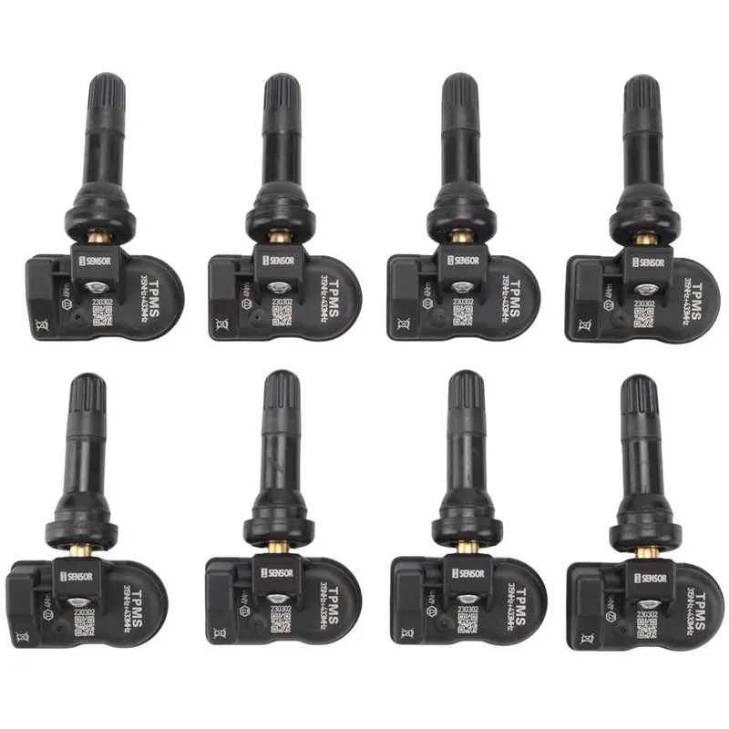 ABXV-8Pcs Programmable MX Sensor 315MHZ+433Mhz 2 In 1 Tire Pressure Sensor Monitor System Universal Editable TPMS Tool-AUTEL Par