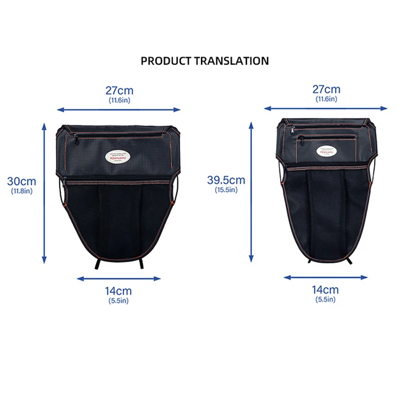 For LONCIN VOGE 350 SR4 MAX 350 MAX350 350T SR4MAX Motorcycle Accessories Under Seat Storage Pouch Bag Leather Tool Bags