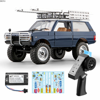 EBOYU MN168 RC Car 1/12 Full Proportional 2.4G 4WD Rock Crawler LED Light Off-Road Climbing Truck Vehicles Models Toys for Kids