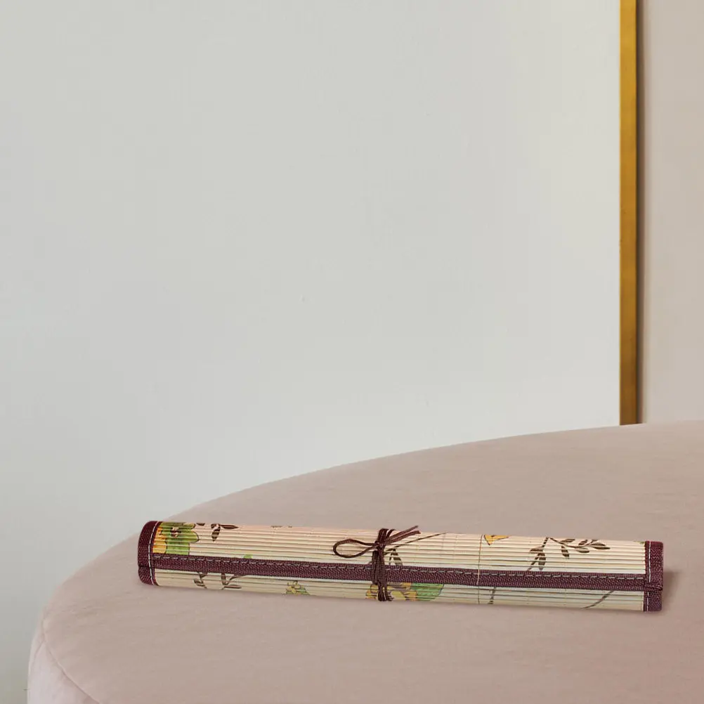 

Бамбуковый рулонный пенал-органайзер для кистей и карандашей, большой емкости, для хранения художественных принадлежностей, для художников и студентов