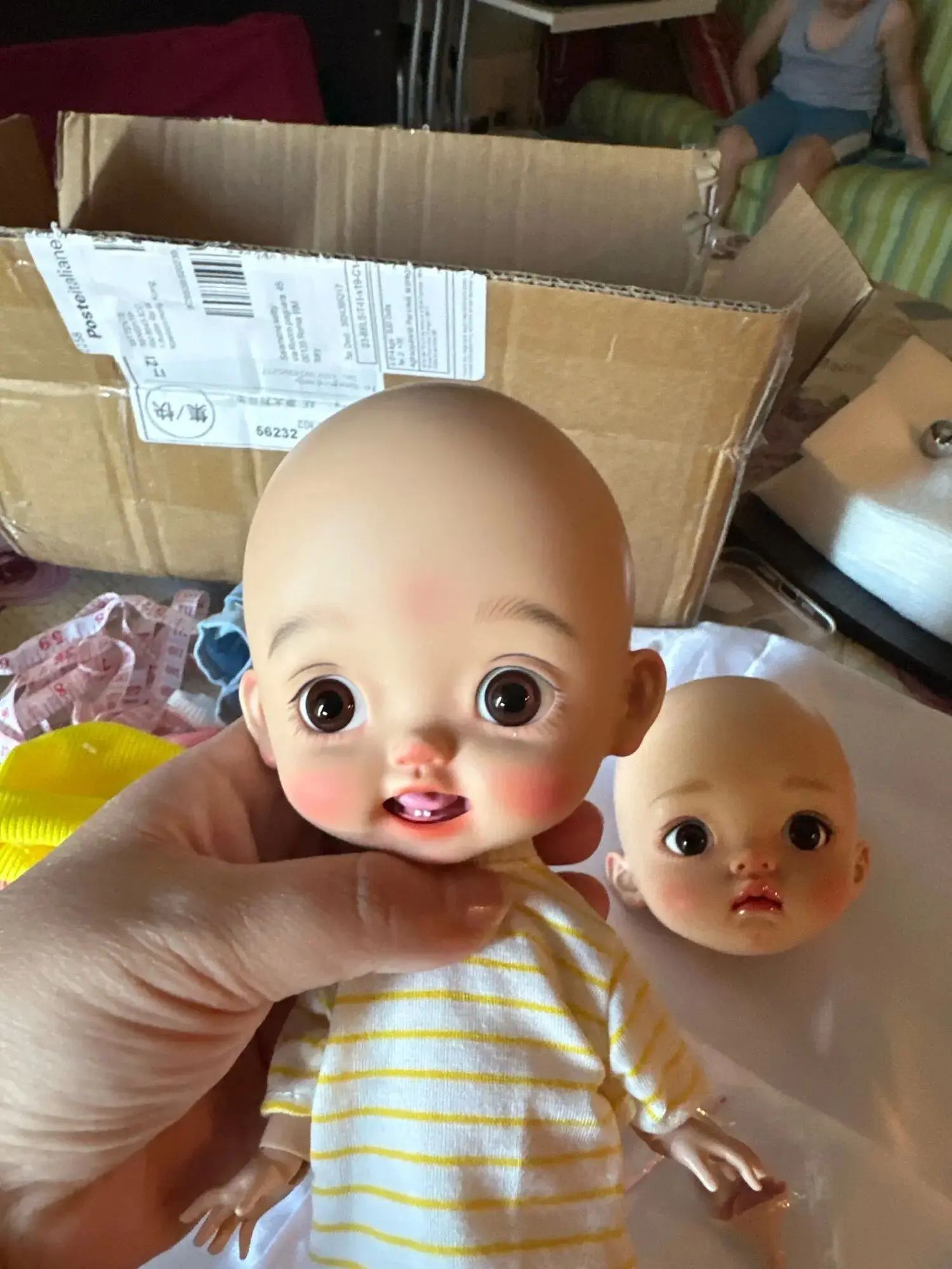 

Новинка, Детская кукла с 3 языками на замену, 1/6 sd, BJD, nuonuo, Игрушечная модель, человеческая милая девушка, подарок на день рождения, своими руками, искусственная игрушка для макияжа