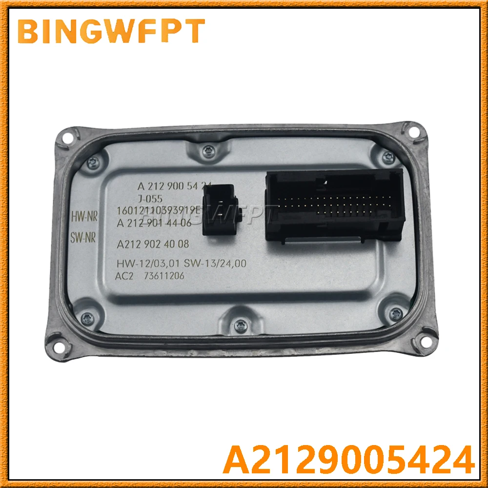 OEM A212 900 54 24 A2129005424 LED headlight driver module control computer ballast ECU for E-Class W212 2013-2016