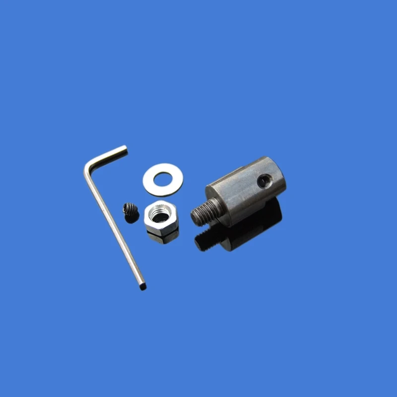 Beicai M6-2.3mm/3.17mm/4mm/5mm/6mm/8mm M5-5mm Motor Shaft Coupler Sleeve Saw Blade Coupling Joint Connector Chuck Adapter