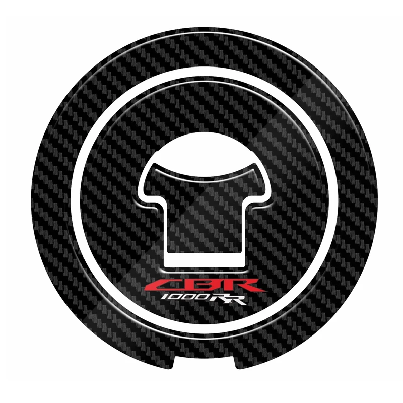 

5D Carbon Fiber Motorcycle Gas Oil Cap Cover Decal Tank Pad Protector Sticke For CBR1000RR CBR 1000RR CBR1000 RR 2004-2013