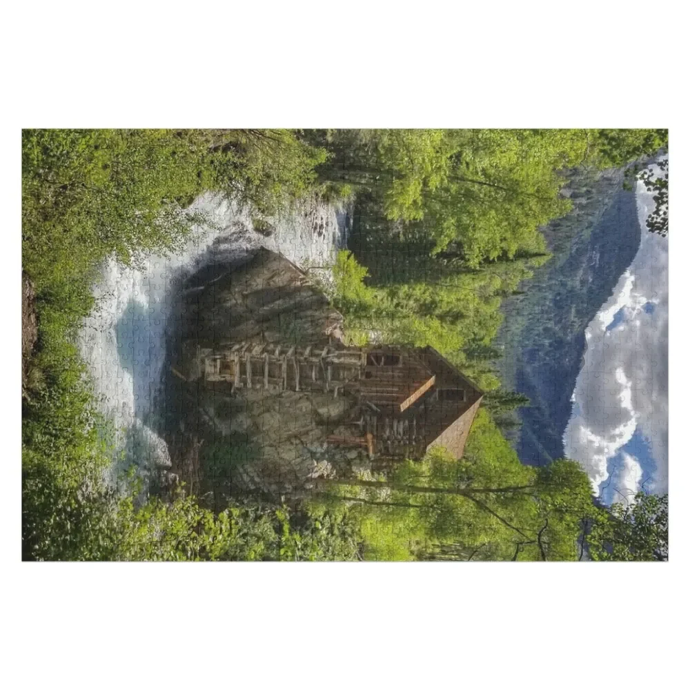 

Crystal Mill Jigsaw Puzzle Jigsaw Custom With Photo Woods For Adults Custom With Photo Puzzle