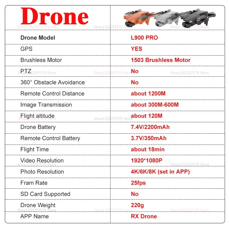 L900 PRO RC الطائرة بدون طيار 4K المهنية HD كاميرا مزدوجة GPS 5G فرش السيارات FPV كوادكوبتر طوي التصوير الجوي الطائرة بدون طيار لعبة الصبي #2
