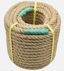 5/10/15/20/25M Natural Jute Rope Twine Rolls Rope Hemp Twisted Cord Macrame String Pet Scratching Handmade DIY Craft Decoration