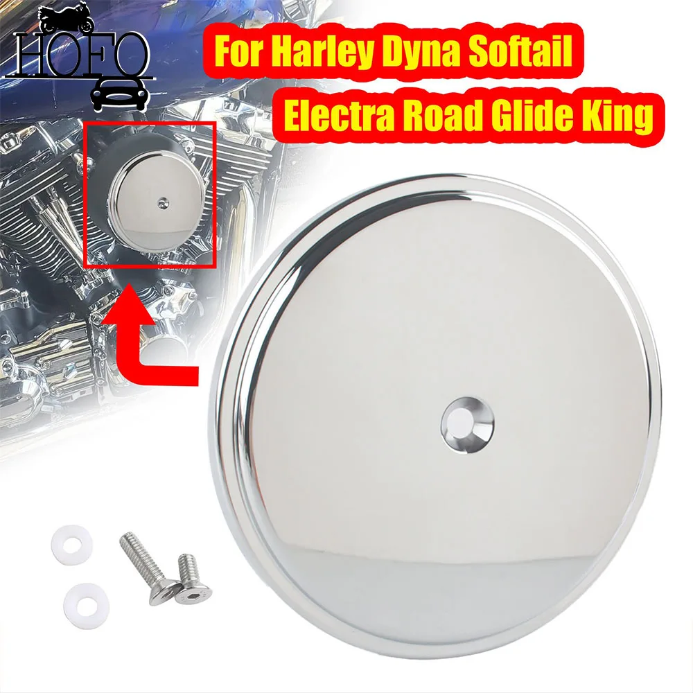 Motorcycle Smooth Stage 1 Air Cleaner Outer Cover For Harley Dyna Softail Road King FLST  Breakout Electra Road Glide