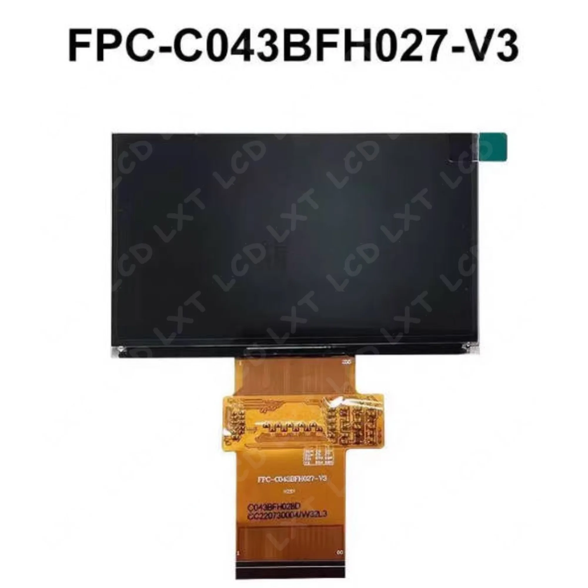 Original OEM 4.3 Inch LCD FPC-C043BFH027-V3 Projectors Senko Z3 Z4 Rigel RD828 LCD C043BFH028D TFT 1920*1808 Replacement LCD