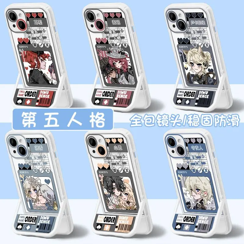 Identity V Ada Mesmer Psychologist Emil Patient Anime for Iphone15 Plus Cartoon Iphone Phone Case Phone Holder Protective Cases