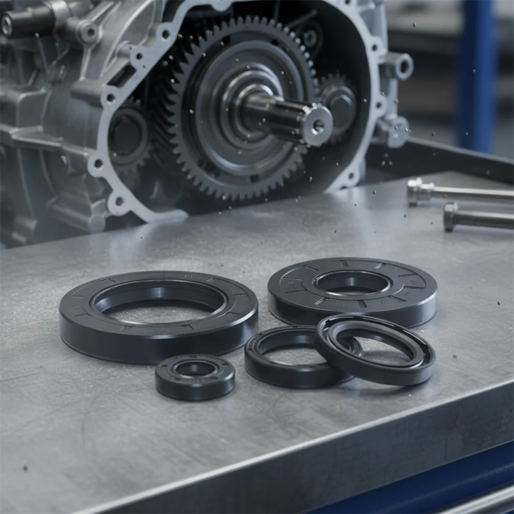 SIGO 42x56x7/10 42*58*7/8/10 42x58x7/8/10 Nitrile Rubber NBR Two Lip Spring TC Ring Gasket Radial Shaft Skeleton Oil Seal