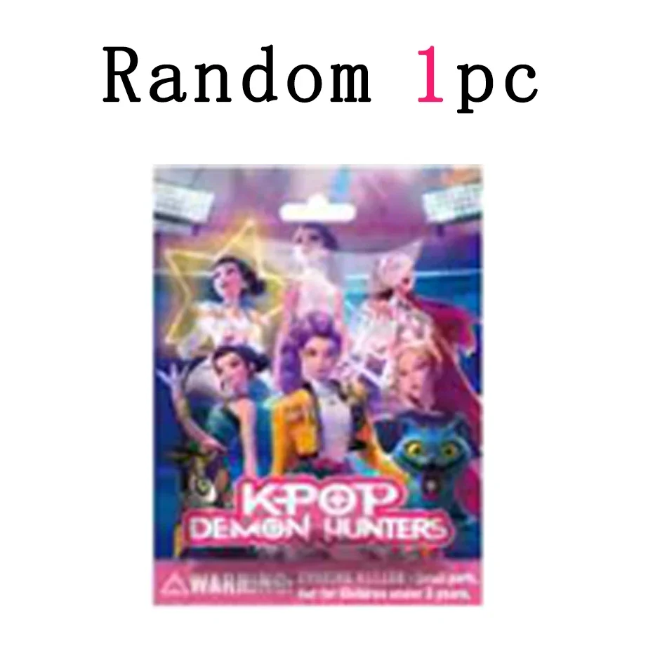 %~2D 아크릴 데몬 헌터 크리스마스 트리 장식품 케이팝 스타일 어드벤트 블라인드 박스 귀여운 고딕 휴일 장식 십대 및 여성 선물