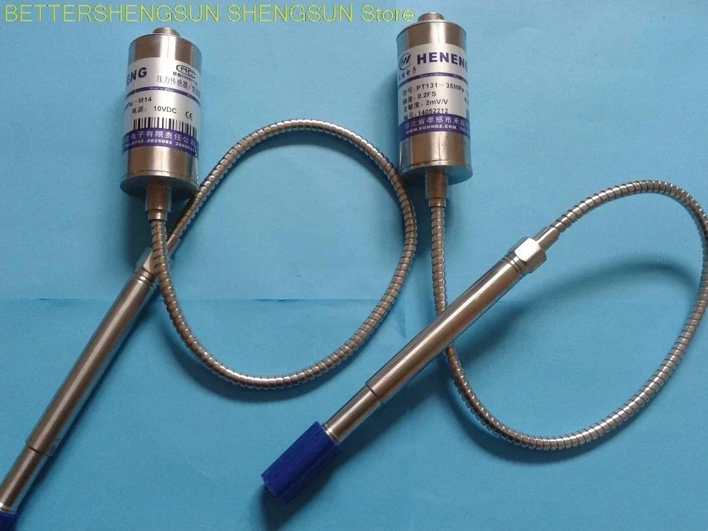 

Высокотемпературный двойной датчик давления и температуры расплава PT131-50MPA-M14*1,5