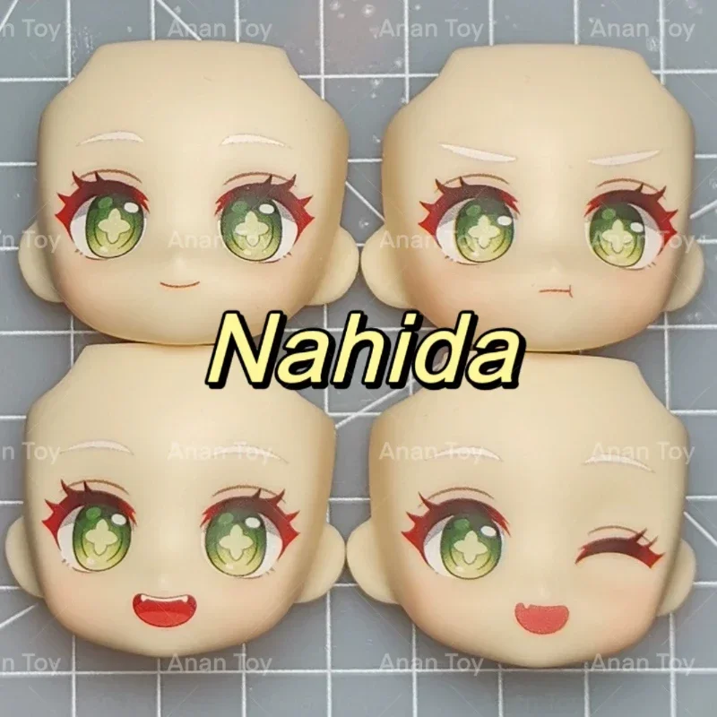 Nahida Ob11 Face Buer GSC YMY Doll Handmade Finished Water Sticker Faceplate Anime Cosplay Toy Accessories