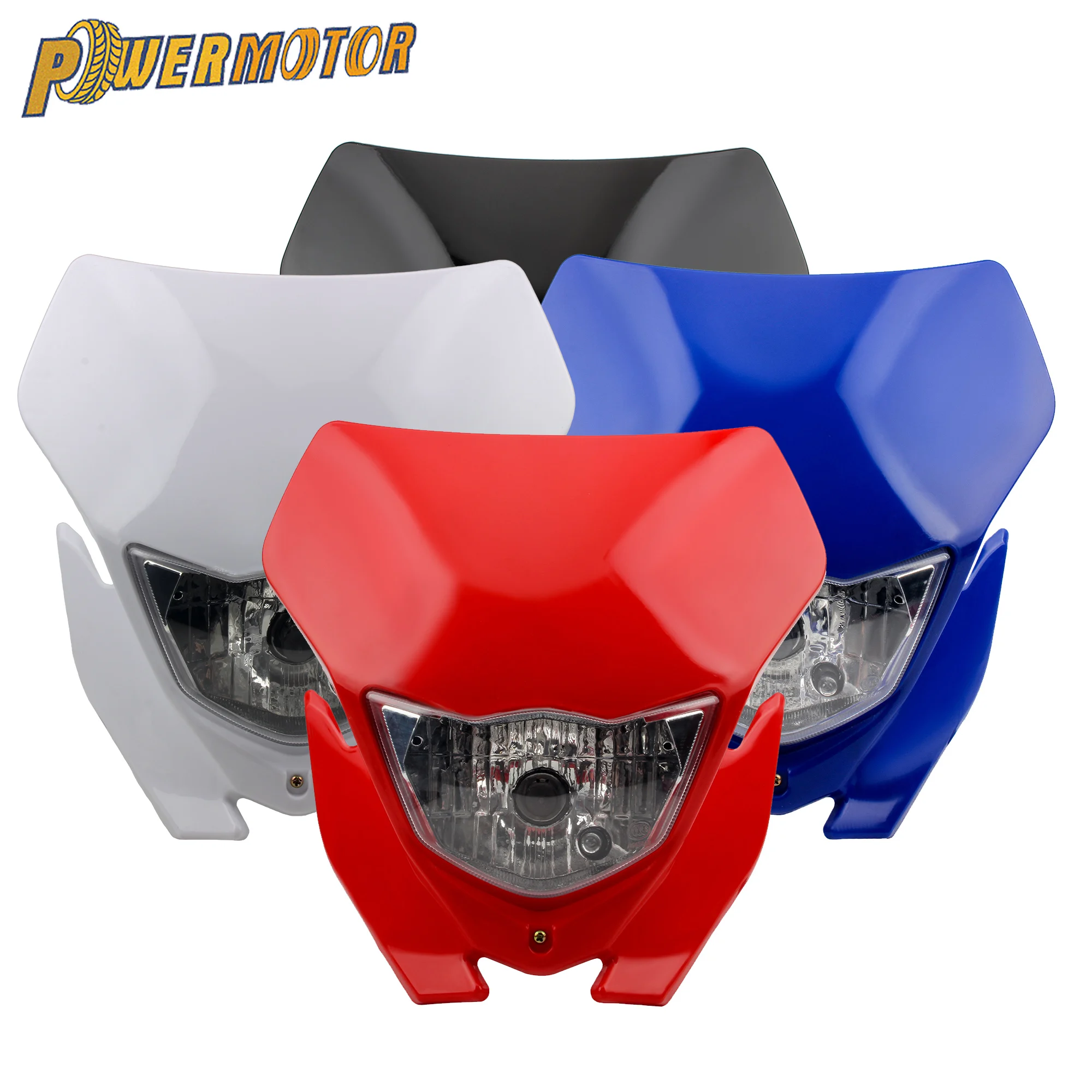 

Motorcycle Headlight Halogen For Kawasaki KLX110R KLX230 KLX250 KLX300 H4 Headlamp Enduro Dirt Bike Motocross Accessories