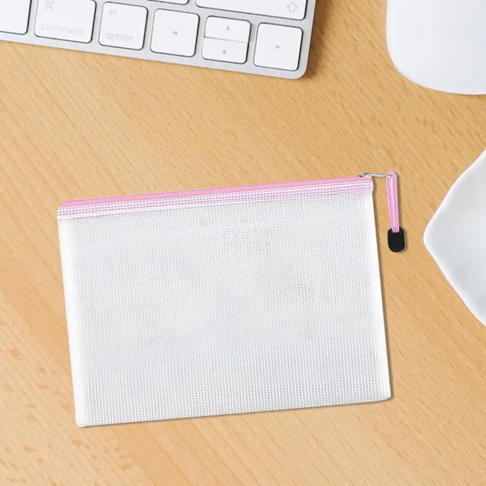 Pvc Waterproof File Bag Waterproof A4 File Bags for Travel Office Home Organization Multi-purpose Zipper Pouches with Extra