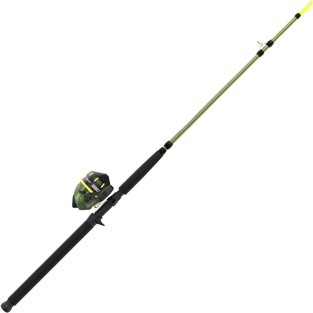 

Big Cat Spincast Reel and Fishing Rod Combo, All-Metal Gears, Changeable Right- or Left-Hand Retrieve