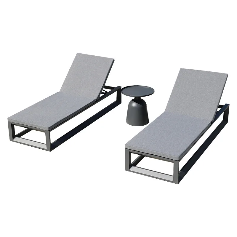 

Outdoor Lounging Pool Loungers Leisure Beach Chairs Large Terrace Lounge