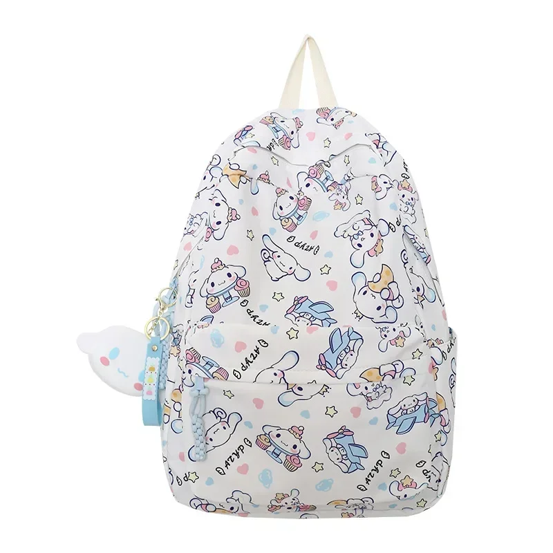 New Kuromi Backpack Large Small Japanese Simple Student Bag Sanrio My Melody Cinnamoroll Large Capacity Women\'s Printed Backpack