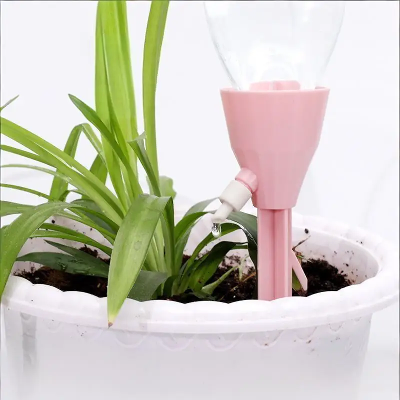 

10 шт. Автоматическая система капельного орошения с регулировкой для цветов, растений, теплиц и садов, устройство для автоматического полива