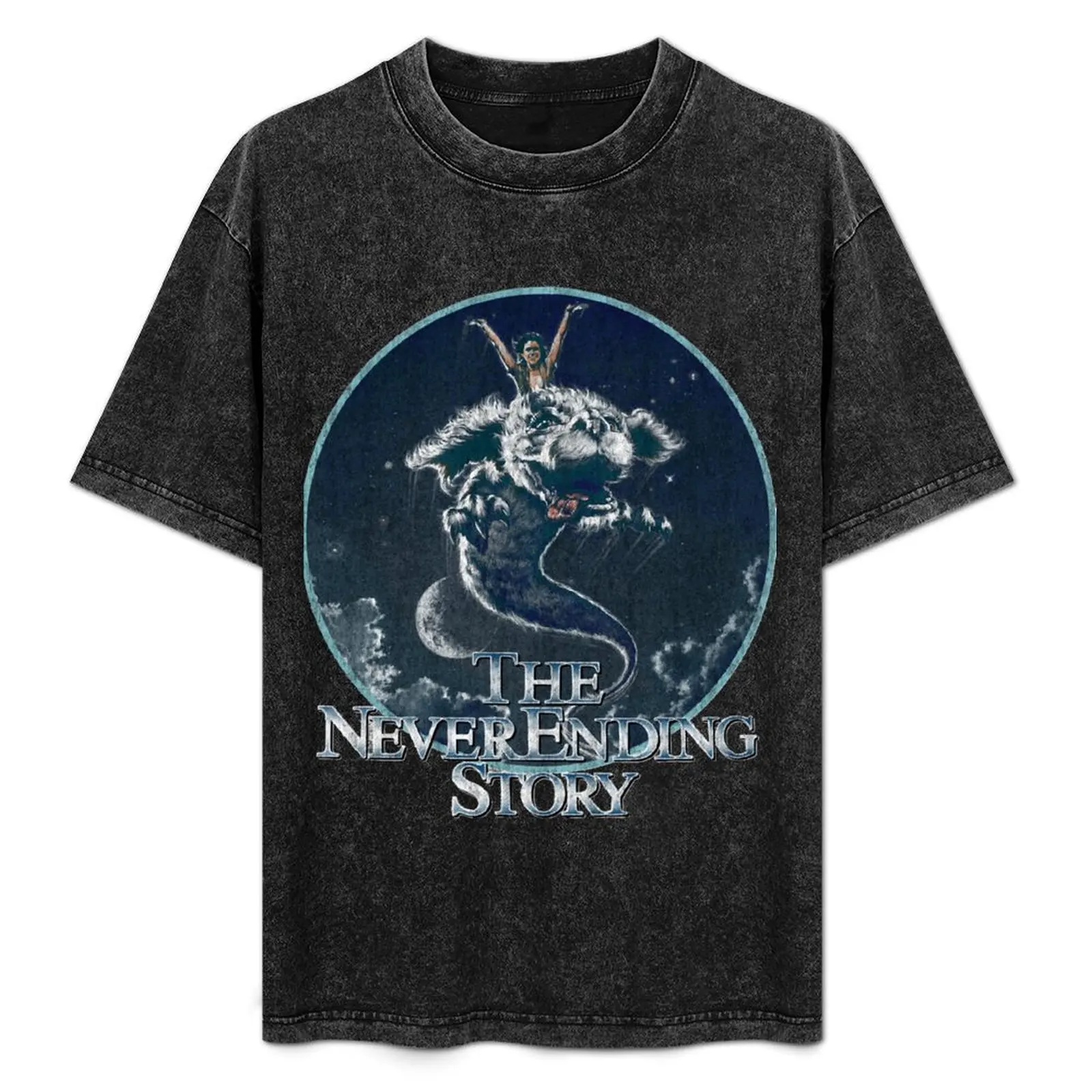 

The-Neverending-Story-Classic- T-Shirt Blouse Short sleeve tee Men's cotton t-shirt