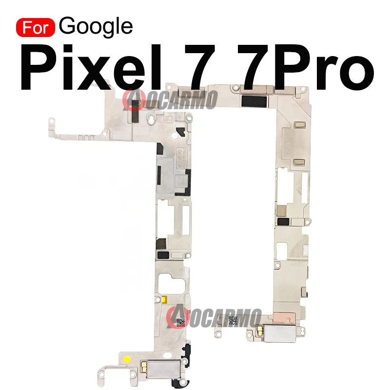 1Pcs For Google Pixel 7Pro 7 PRO Motherboard Main Board Cover Fixing Bracket Holder With Vibration Motor Replacement Repair Part