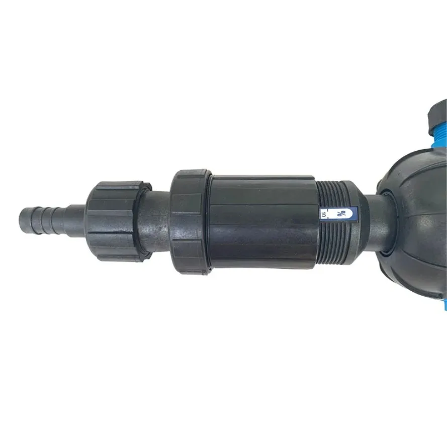 Fertilizer Injector Dispenser Proportioner, 1%-10% Water-driven Chemical Injector for Fertilizer Dosing Device Proportional Pump