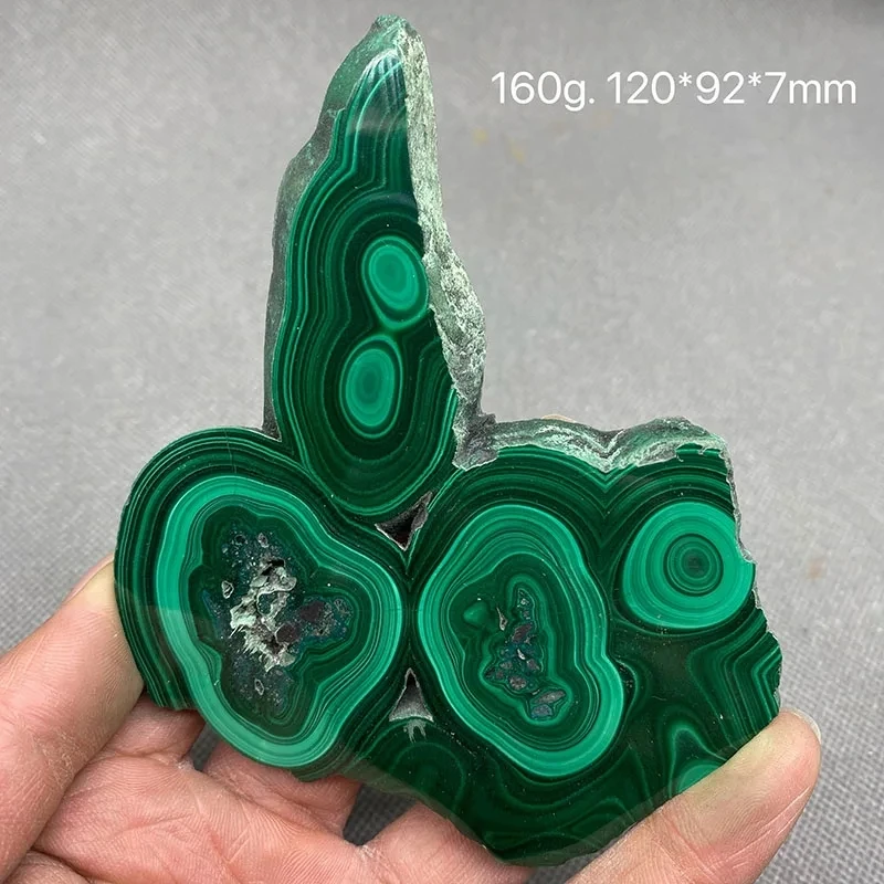 Best! 100% Natural Green Malachite Polished Mineral Specimens Rough Stone Slices Quartz and Crystals Repair Crystals