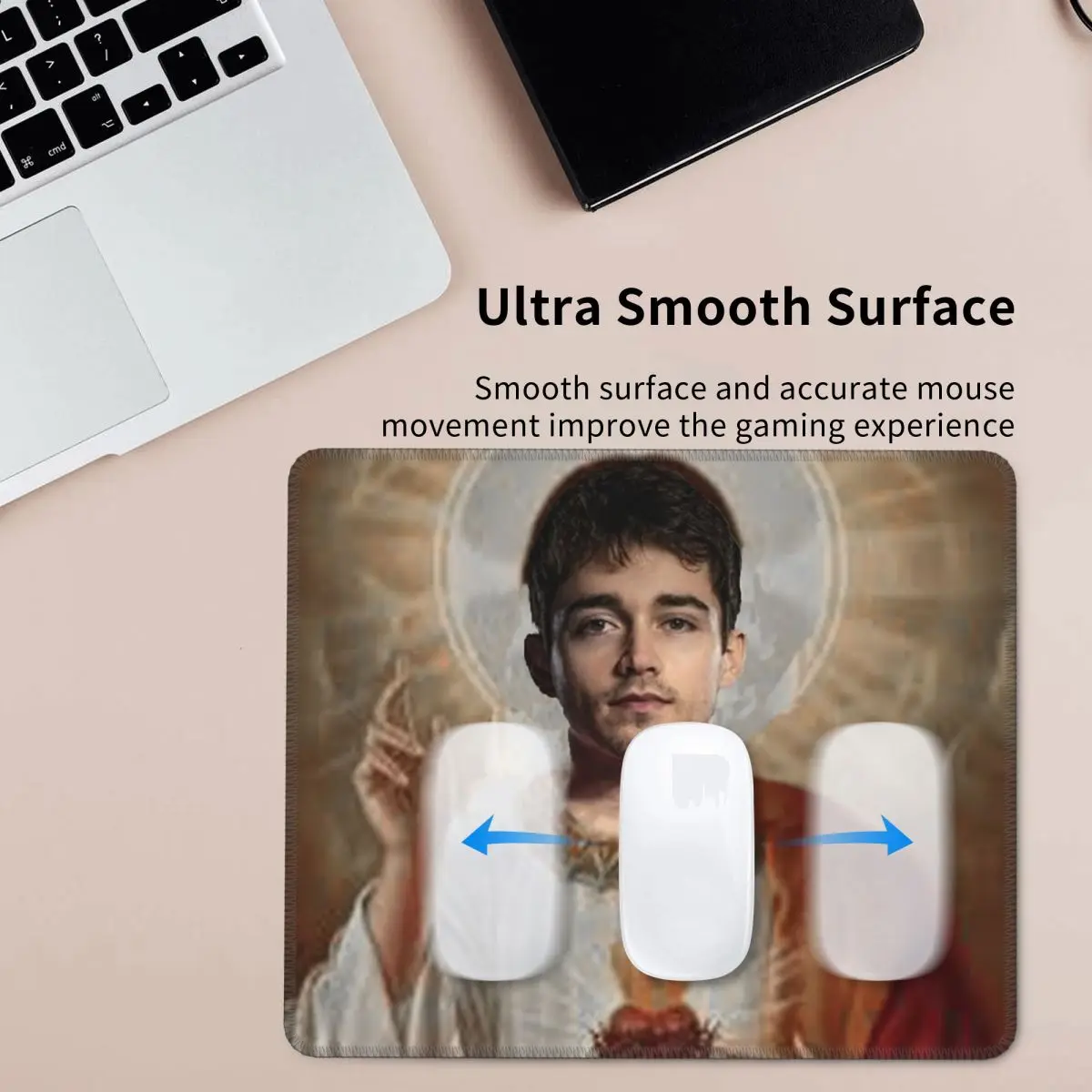 

San Charles Leclerc Mouse Pad Computer Keyboard Mouse Mat Gamer PC Desk Mat Office Table Mats