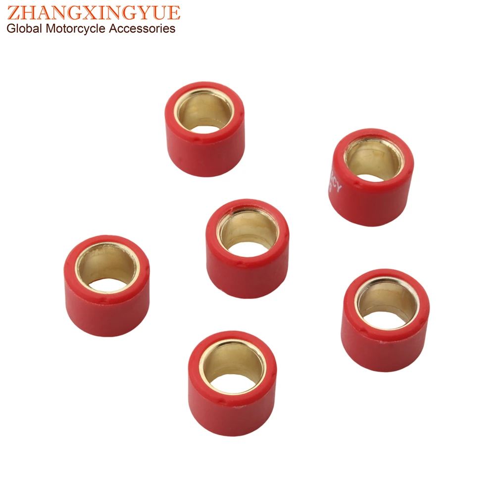 Scooter Variator Roller Set 16x13mm 4g -7g For Baotian BT49QT GY6 50cc 139QMB 139QMA 4-Stroke