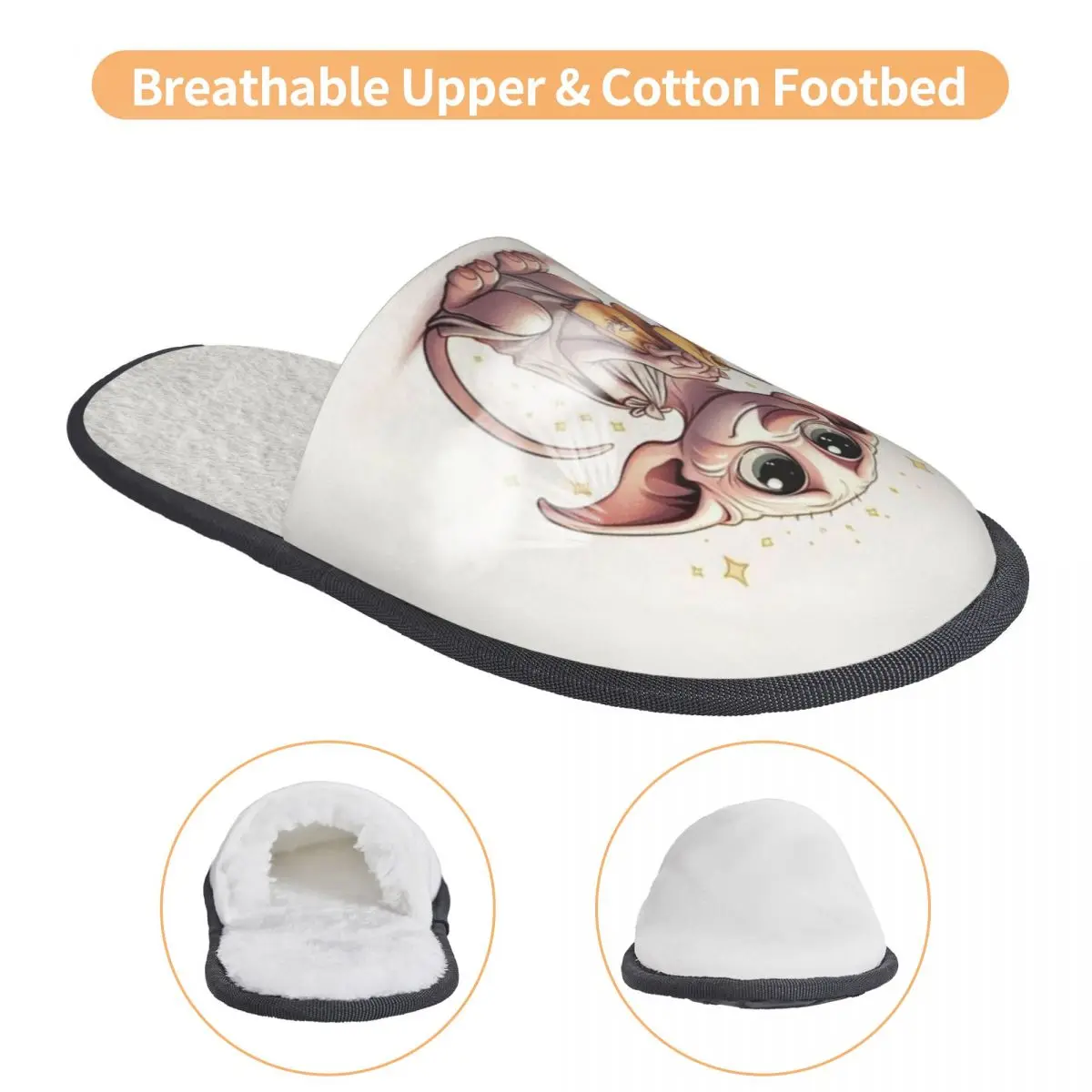 Witchcraft And Wizardry Cartoon Cosplay School Magic Witch Wizard Movie Slippers Memory Foam House Slipper Bedroom Fluffy Shoes