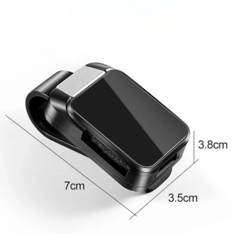 حامل نظارات مثبت على السيارة متعدد الوظائف، مشبك تخزين لوح ظلة، إطار نظارات شمسية، ملحقات الديكور الداخلي #3