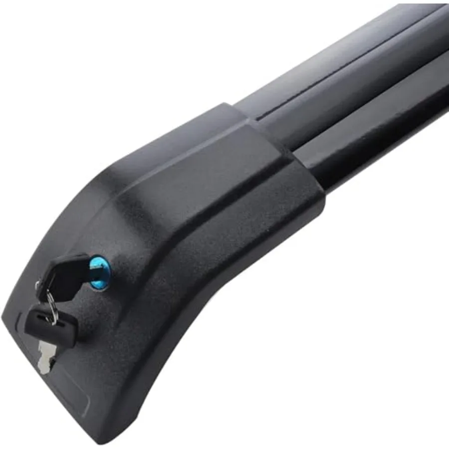 رف السقف العلوي عبر القضبان رف الأمتعة السكك الحديدية البضائع لسيارة جيب كومباس 20172021 الألومنيوم الأسود تصميم متين وخفيف الوزن لـ Ou #4