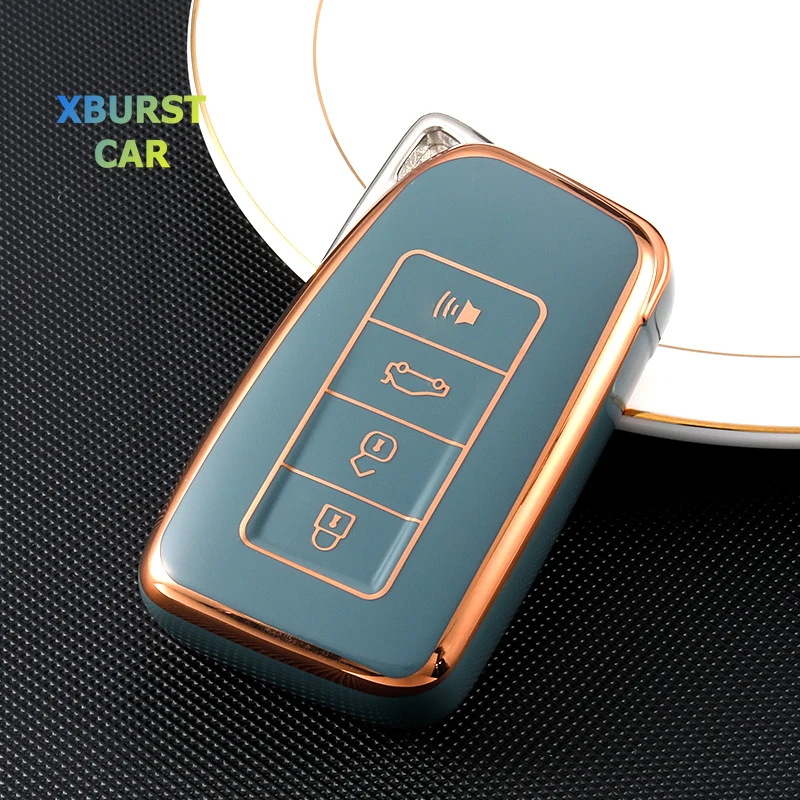 TPU Car Key Case Cover for Lexus RX350 NX300 Es300h Rx450h GS300 GX470 IS250 ES350 LX570 GX460 Nx300h Is300h Shell Fob Holder