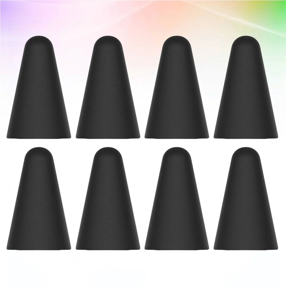 

8 шт., защитный чехол для стилуса, силиконовый чехол, зеленый матча, тихий наконечник, крышка, совместимый карандаш 1 2, противоскользящая точность