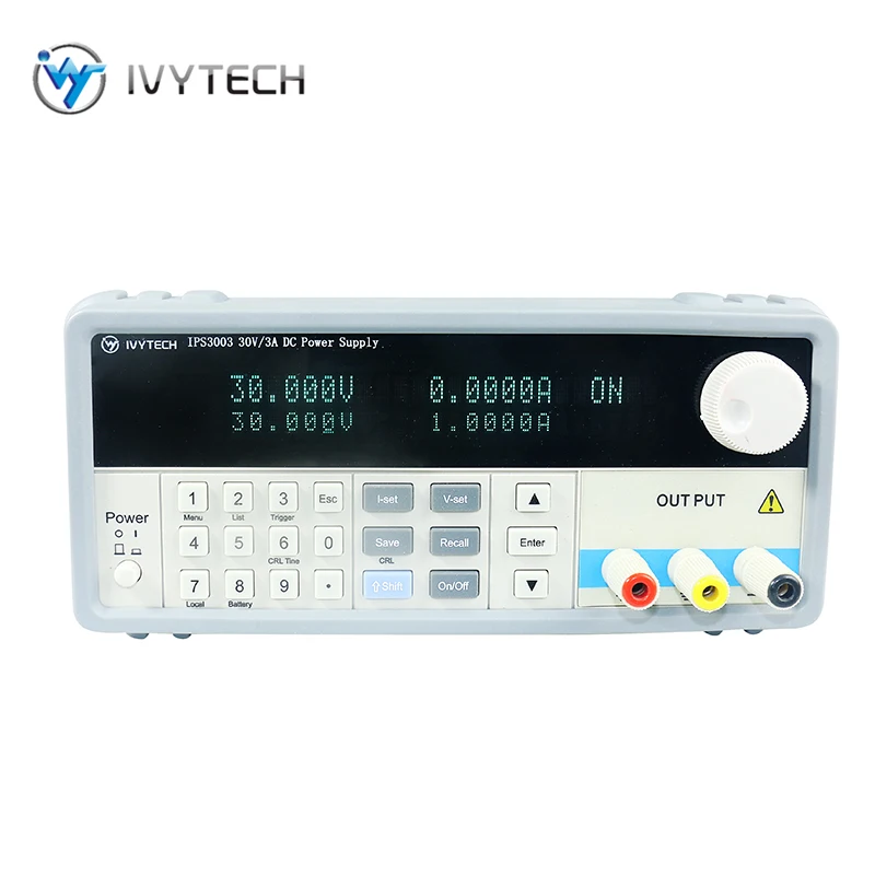 IVYTECH IPS3003 30V 3A Single Output Programmable Switching DC Power Supply Digital Power Source RS232