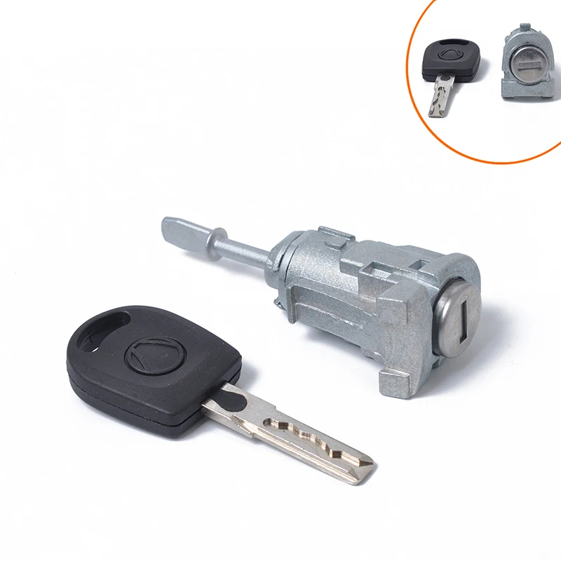 Car Door Lock Cylinder Key 604837167 604837168 For VW Golf 4 Iv Mk4 Bora A6 Skoda Fabia Polo 1997-2009 Modification Accessories