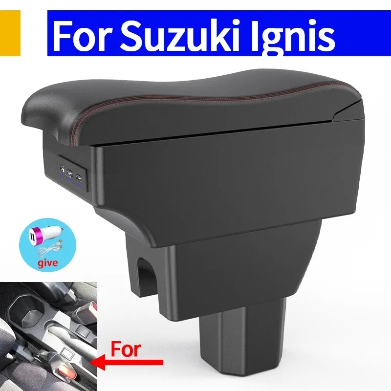 

For Suzuki IGNIS Armrest box For Suzuki IGNIS Car Armrest box Dedicated Retrofit parts Interior Storage box Car Accessories