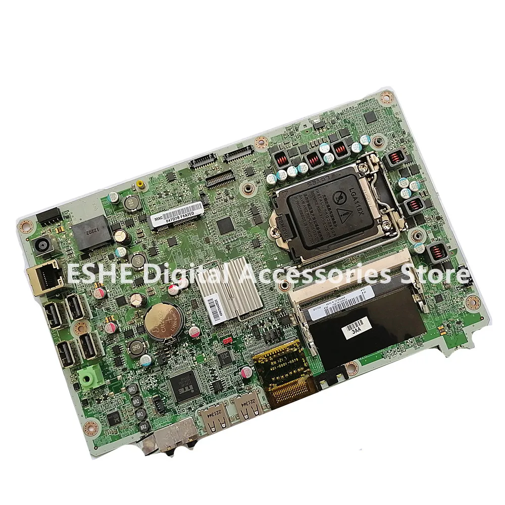 DA0WJ5MB6F0 For HP Omni 120 Laptop Motherboard 646908-003 665465-001 LGA1155 H61 Mainboard DDR3 100% Tested Fully Work