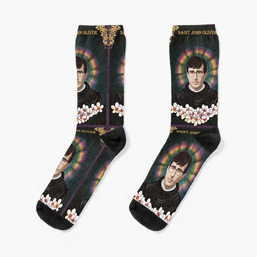 

St. John Oliver Socks gifts funny sock Women's Socks Men's