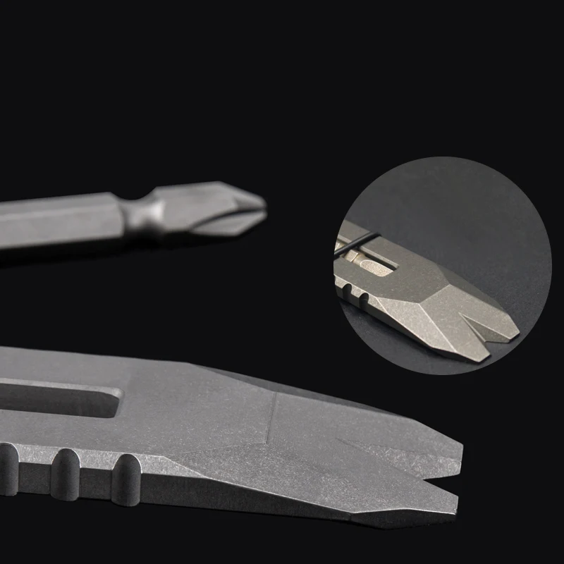 TiTo Outdoor Brecheisen TC21 Titan Legierung Taktische EDC Flasche Opener Tragbare Multifunktions Werkzeug Männer der Kreative Geschenke