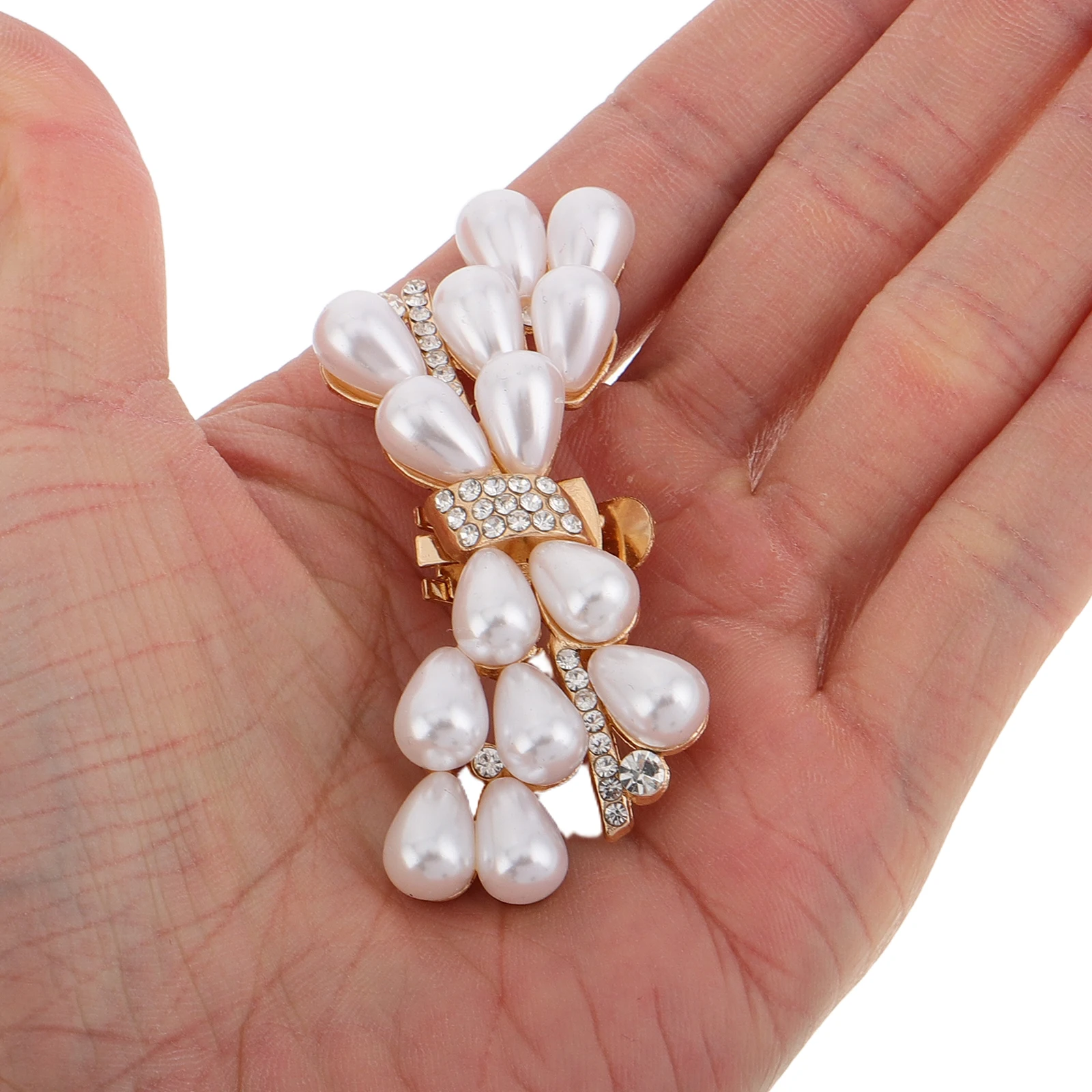 

2Pcs Detachable Shoe Buckles Comfortable Zinc Alloy High Heels Elegant Shoe Flower Clips Bridal Party Accessories