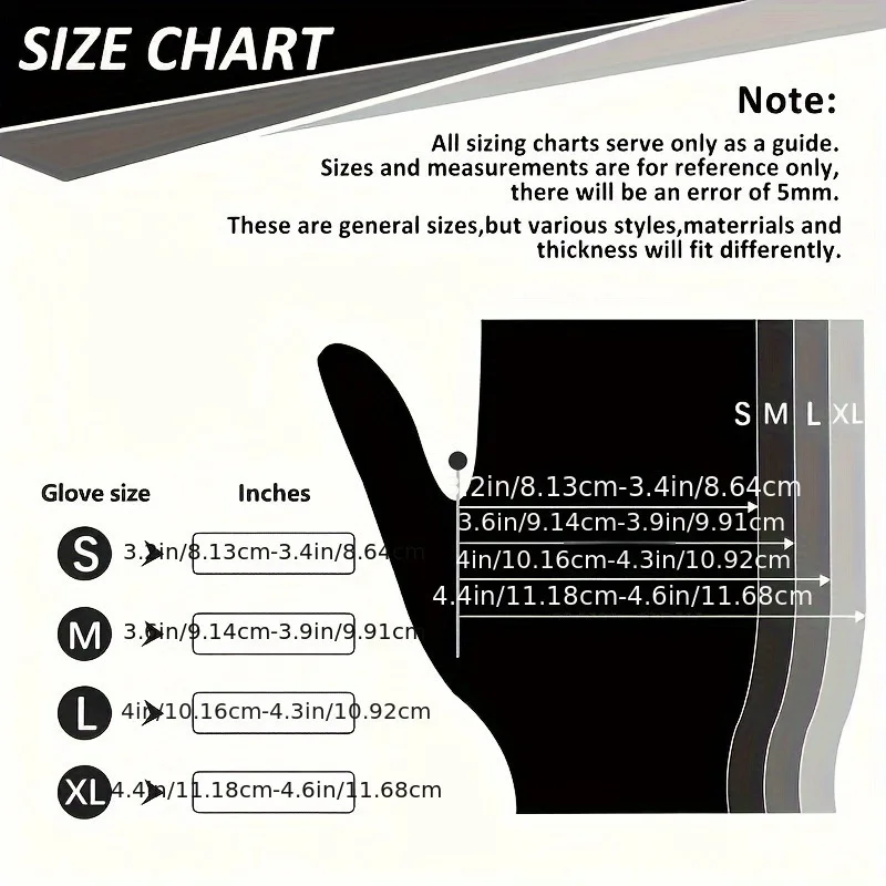 Black Nitrile Disposable Gloves  Nitrile Disposable Safety Medical Cooking Cleaning Gloves