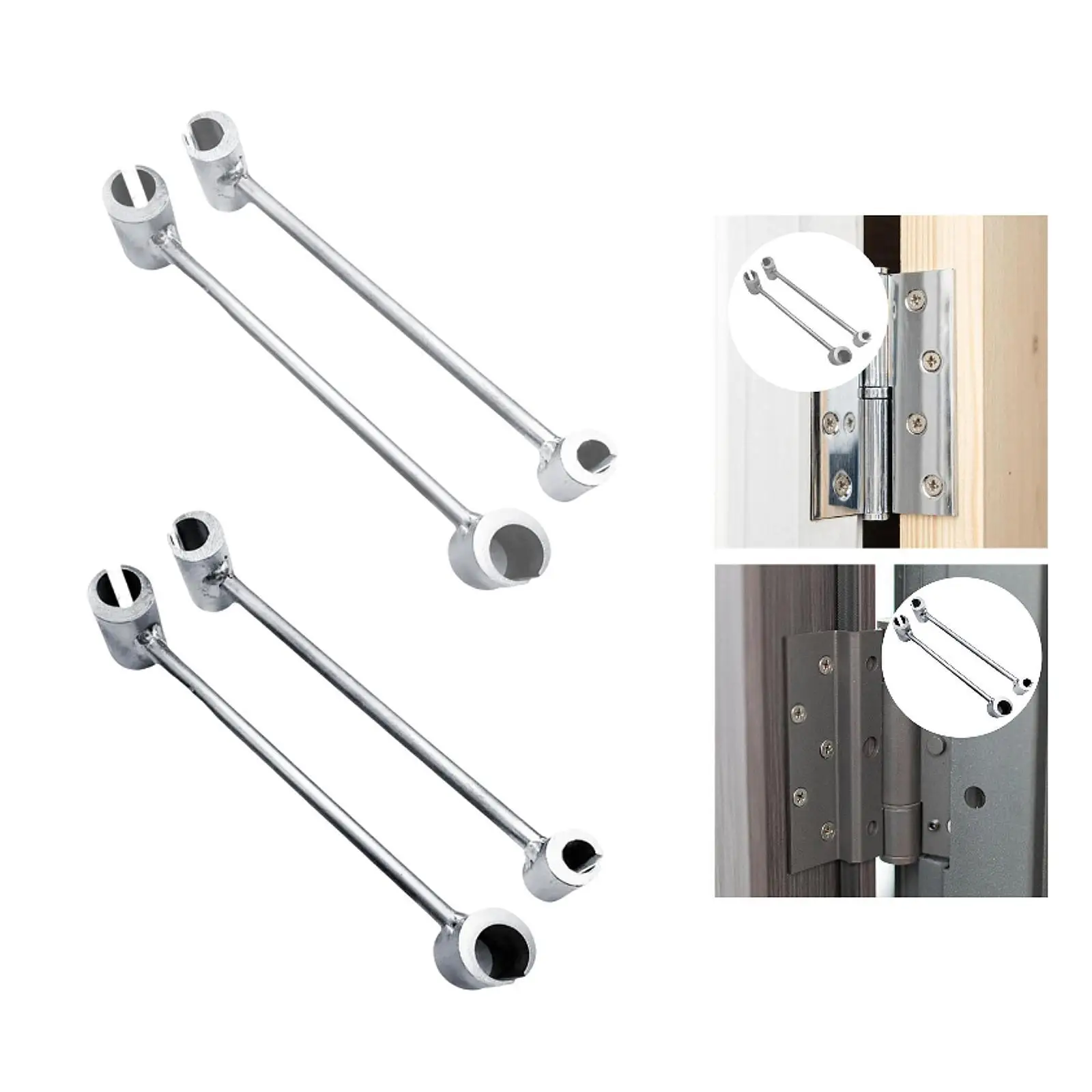 2 Pieces Door Hinge Adjustment Tool Labor Saving Easy to Use High Performance Professional Door Hinge Repair Spanner Heavy Duty 2 Pieces Door Hinge Adjustment Tool Labor Saving Easy to Use High Performance Professional Door Hinge Repair Spanner Heavy Duty